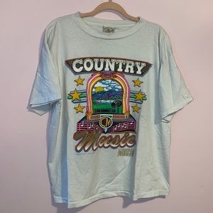 Vintage Country Music T Shirt